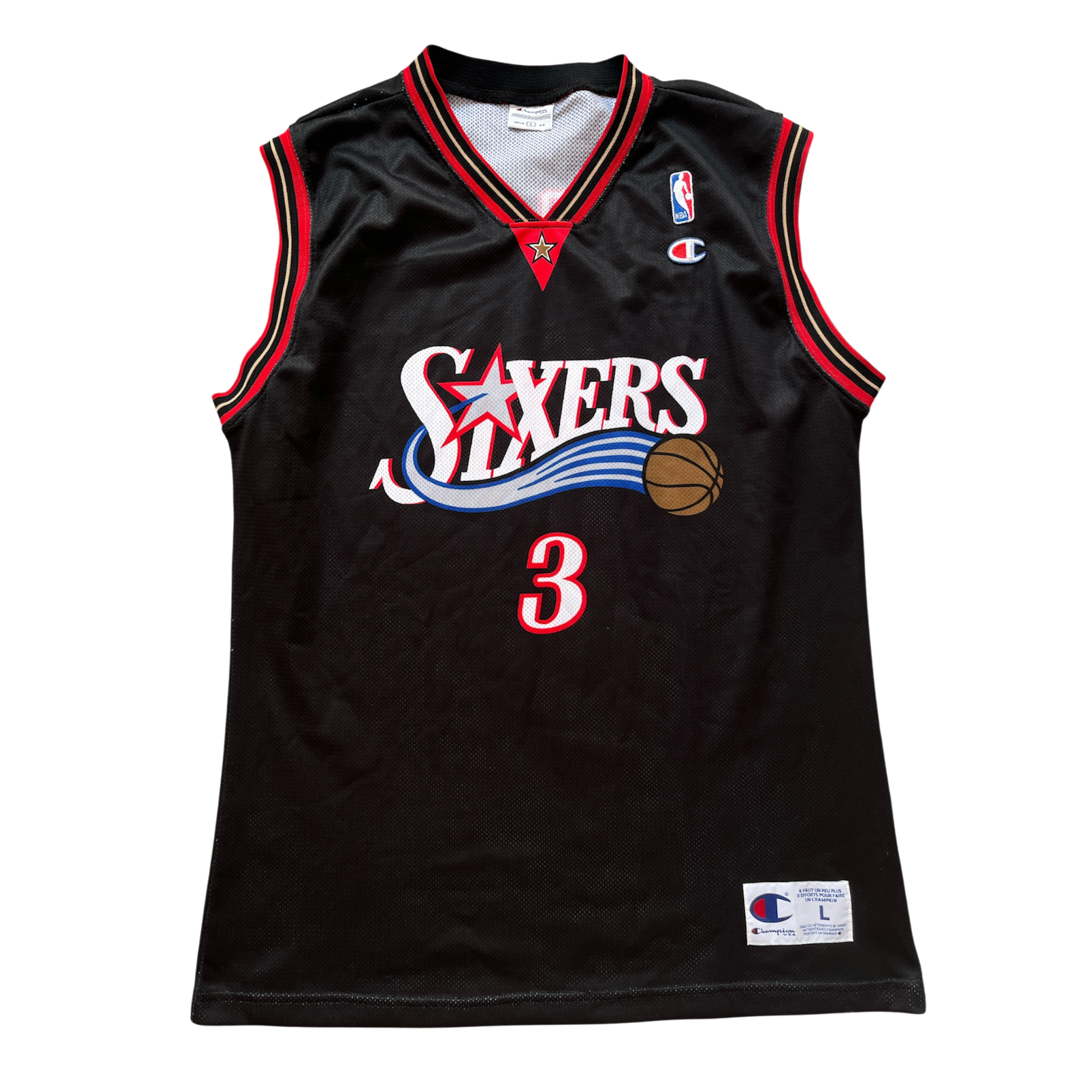 Philadelphia Sixers 2000/2006 Away Iverson (L)
