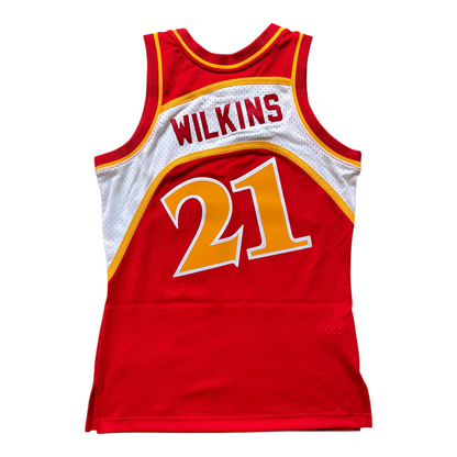 Atlanta Hawks 1986/1987 Away Wilkins (S) HWC