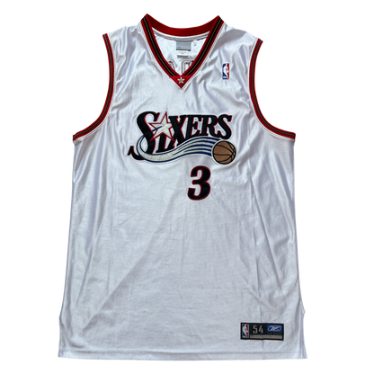 Philadelphia Sixers 2001/2022 Home Iverson (2XL) Authentic