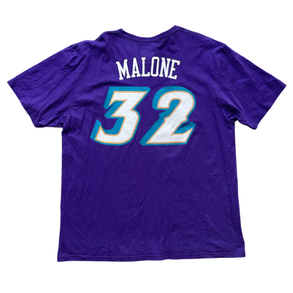 Utah Jazz 1996/2003 Tee Shirt Malone (XL) HWC