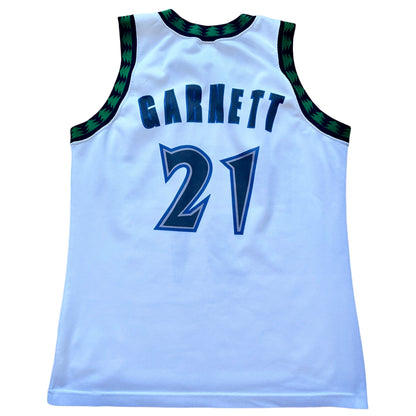 Minnesota Timberwolves 1997/2007 Home Garnett (L)
