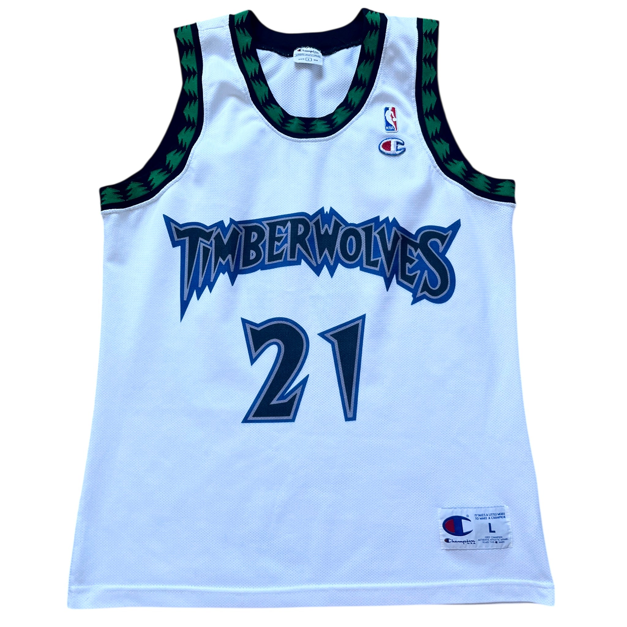 Minnesota Timberwolves 1997/2007 Home Garnett (L)