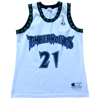 Minnesota Timberwolves 1997/2007 Home Garnett (L)