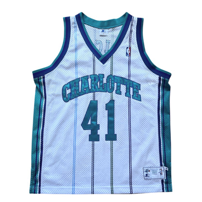 Charlotte Hornets 1995/1998 Home Rice (L) HWC